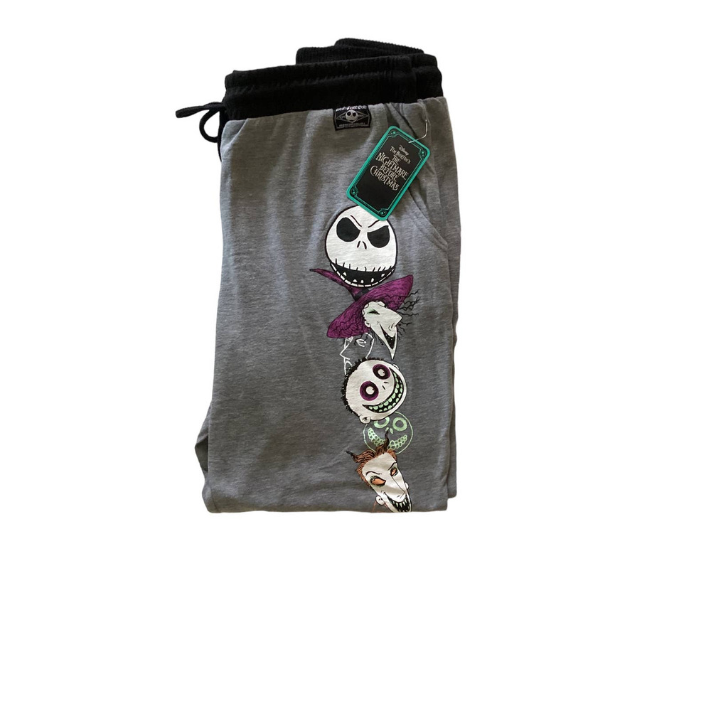 Disney Nightmare Before Christmas Sweat Pants Size L NWT